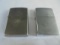 2 OLD ZIPPO CIGARETTE LIGHTERS ONE IS A 3 DOT