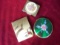 3 VINTAGE LADY'S COMPACTS-QUITE ATTRACTIVE