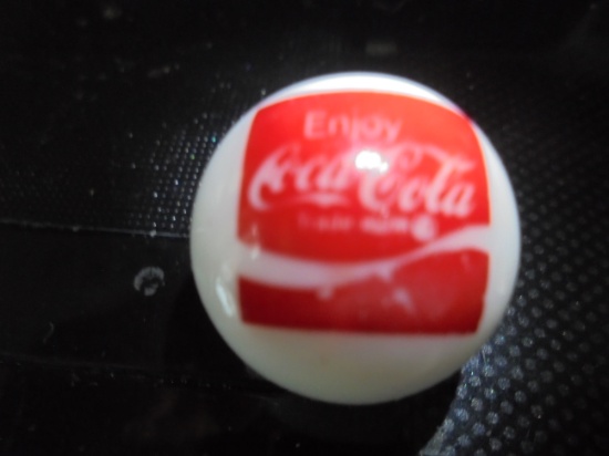 VINTAGE "COCA COLA" MARBLE 3/4 INCH