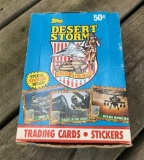 TOPPS - DESERT STORM TRADING CARDS