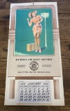 1942 - BOTKIN'S GILMORE SERVICE - ADVERTISING CALENDAR - SAN DIEGO, CALIFORNIA