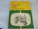 OLD JOHN DEERE 2010 TRACTOR OPERATION MANUAL-COMPLETE