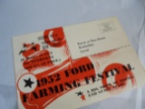 1952 FORD FARMING FESTIVAL-MAIL BROCHURE-QUITE NICE