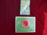 TWO VINTAGE LUCKY STRIKE TOBACCO ADVERTISING TINS