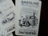 EARLY CARD GAME FEATURING AUTOMOBILES-QUITE GRAPHIC