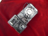 OLD PAY TELEPHONE CERAMIC COIN BANK-VERY DIFFERENT