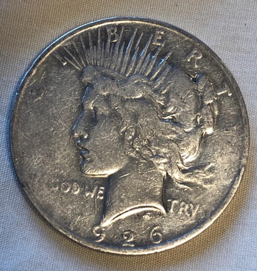 1926-D UNITED STATES PEACE SILVER DOLLAR