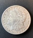 1885-O MORGAN SILVER DOLLAR