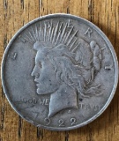 1922 UNITED STATES PEACE DOLLAR