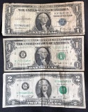 SET OF (3) COLLECTIBLE UNITED STATES NOTES