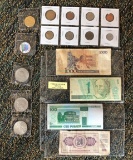 COLLECTIBLE COIN AND CURRENCY LOT