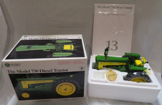 ERTL #13 PRECISION CLASSICS JOHN DEERE MODEL 730 DIESEL  TRACTOR