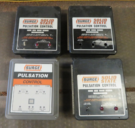 LOT OF (4 SURGE PULSATION CONTROL BOXES