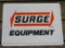 SURGE EQUIPMENT - METAL ADVERTISING SIGN