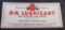 D-A LUBRICANT - FOR TRACTORS & TRUCKS - ADVERTISING INK BLOTTER