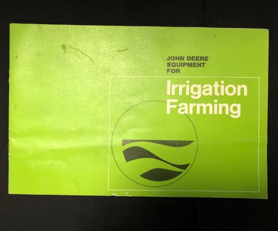 JOHN DEERE EQUIPMENT FOR IRRIGATION FARMING SALES LITERATURE