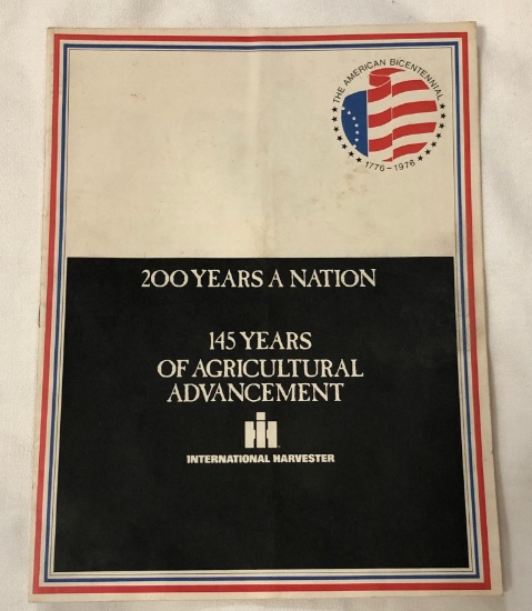 1976 - INTERNATIONAL HARVESTER- UNITED STATES BICENTENNIAL BROCHURE