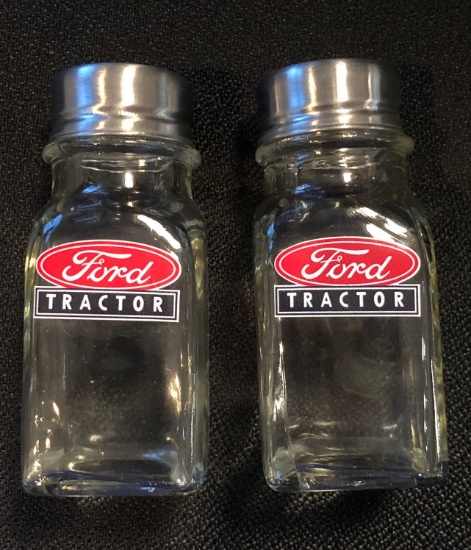 FORD TRACTOR ADVERTISING SALT AND PEPPER SHAKERS