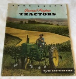 JOHN DEERE GENERAL PURPOSE TRACTORS SALES BROCHURE - 