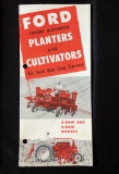 FORD FRONT MOUNTED PLANTERS AND CULTIVATORS - POCKET BROCHURE