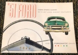 1951 FORD CARS SALES BROCHURE