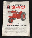 IH MCCORMICK FARMALL 340 TRACTOR BROCHURE