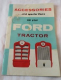 FORD TRACTOR ACCESSORIES FOR 1958 - BROCHURE