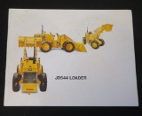 JOHN DEERE 544 LOADER - SALES BROCHURE