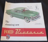 FORD VICTORIA AUTOMOBILE SALES BROCHURE