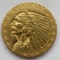 1910 $2.5 INDIAN HEAD GOLD QUARTER EAGLE