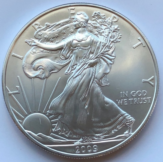 2009 AMERICAN SILVER EAGLE