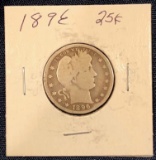 1896 UNITED STATES BARBER QUARTER