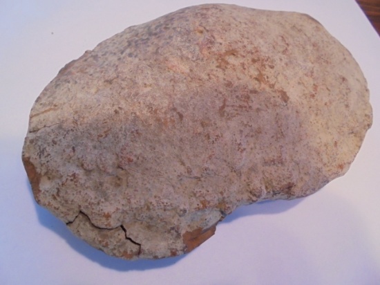 OLD NATIVE AMERICAN ROCK TOOL OR SCRAPER-FROM RURAL NEBRASKA