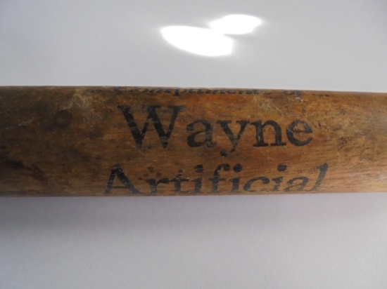 ANTIQUE ICE PICK WITH "WAYNE ARTIFICIAL ICE COMPANY"