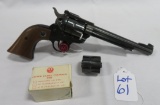 Ruger Single Six 3 Screw 22LR with 22 Mag Cylinder