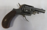 Belgian 6 Shot Folding Trigger Revolver