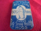 OLD CUDAHY'S BLUE RIBBON MEAT MEAL POCKET HONE