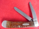 OLD CASE 2 BLADE POCKET KNIFE-LARGE SIZE-NICE USED CONDITION