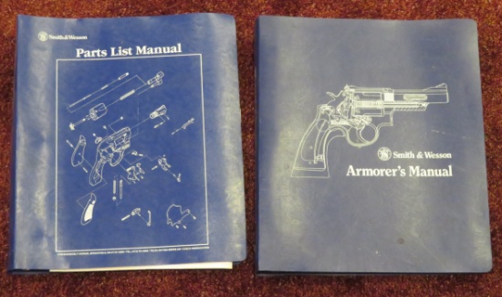 Lot of (2) Smith & Wesson Parts List Manual and Armor's Manual
