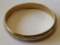 VINTAGE 14K GOLD ART CARVED WEDDING BAND