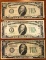 SERIES 1934-A & SERIES 1934-D $10 FEDERAL RESERVE NOTES