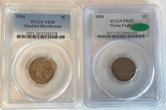 RARE INVESTMENT QUALITY COIN AUCTION -- ROUND TWO