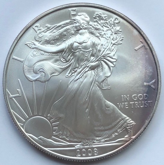 2008 AMERICAN SILVER EAGLE