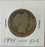 1895 UNITED STATES BARBER HALF DOLLAR