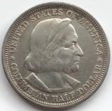 1893 COLOMBIAN EXPOSITION SILVER  HALF DOLLAR