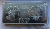 SOUTHEAST REFINING - TEN TROY OUNCES OF .999+ FINE SILVER