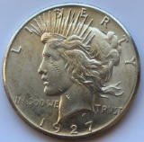 1927 PEACE SILVER DOLLAR