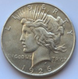 1926-D PEACE SILVER DOLLAR