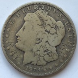 1921-D MORGAN SILVER DOLLAR