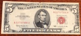 SERIES 1963 $5.00 RED SEAL NOTE